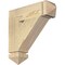 Ekena Millwork Traditional Arts & Crafts Rough Sawn Bracket, Douglas Fir, 4"W x 16"D x 16"H BKT04X16X16TRA03RDF - alternate 1